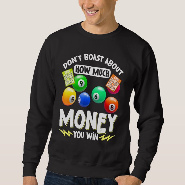 Sudadera Jugador de jugadores de Bingo Bingo Lucky Bingo 51 (Anverso)