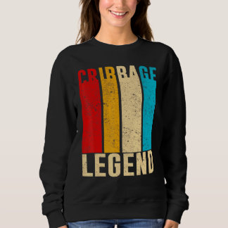 Sudadera Jugador De Leyenda Cribbage Quince Dos Quince Cuat