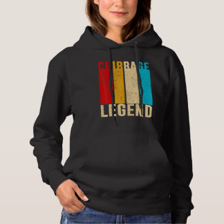 Sudadera Jugador De Leyenda Cribbage Quince Dos Quince Cuat