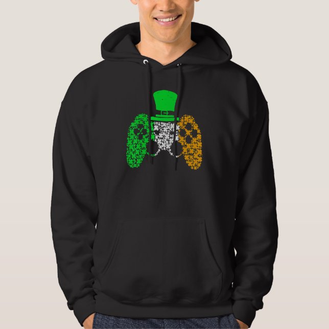 Sudadera Jugador De Niños Juego Lucky Shamrock St Patricks  (Anverso)
