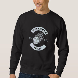 Sudadera Jugador de Petanque Team Boule Boccia
