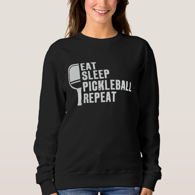 Sudadera Jugador de Pickleball de repetición de Pickleball (Anverso)