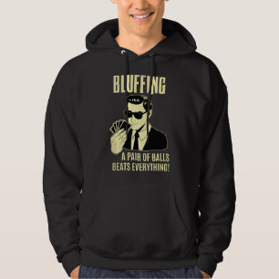 Sudadera Jugador de póquer noche de Texas Hold'em - Broma d