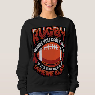 Sudadera Jugador de Rugby