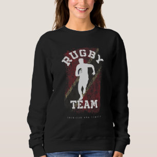 Sudadera Jugador de Rugby Trinidad y Tobago Bandera Balón D