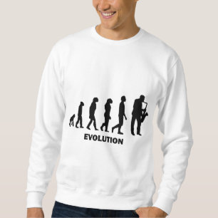 Sudadera jugador de saxofón divertido