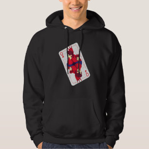 Sudadera Jugador de tarjetas de juego de cartas de juego de