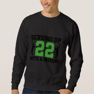Sudadera Jugador de tenis de 22 años de edad Bi