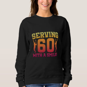 Sudadera Jugador de tenis de 60 años Bi