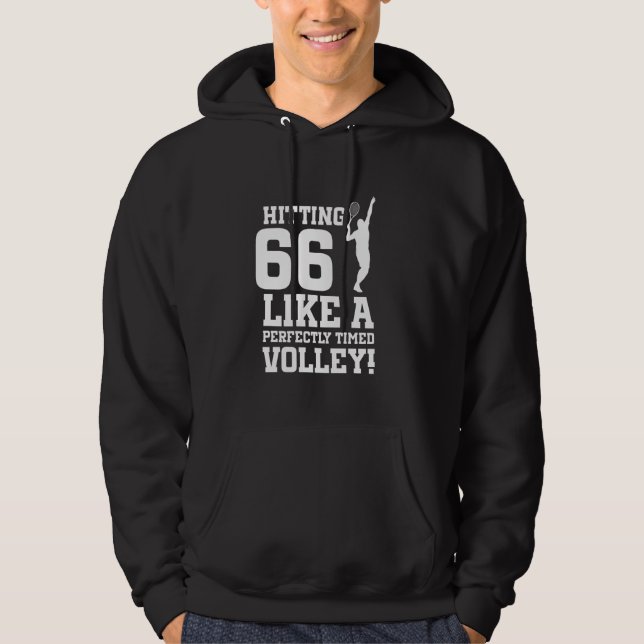 Sudadera Jugador de tenis de 66 años de edad Bi (Anverso)
