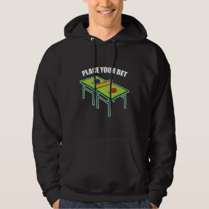 Sudadera Jugador de tenis de mesa: apuesta