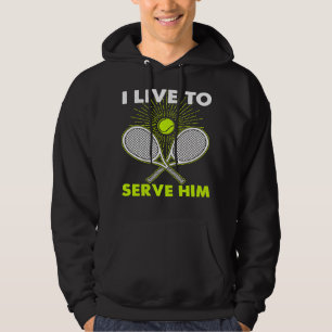 Sudadera Jugador de Tennis Lover Yo juego y sé cosas gracio