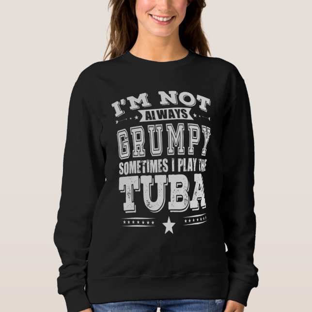 Sudadera Jugador de Tuba Grumpy (Anverso)