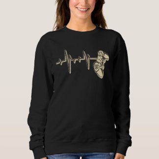 Sudadera Jugador de videojuegos de amor de Gamer Heartbeat