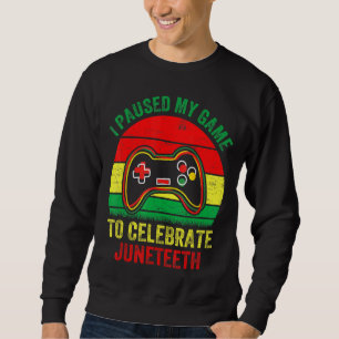 Sudadera Jugador De Videojuegos Puse En Pausa Mi Juego Para