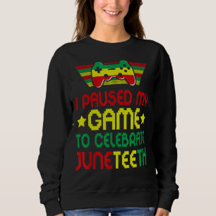 Sudadera Jugador De Videojuegos Puse En Pausa Mi Juego Para