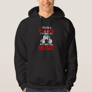Sudadera Jugador de violín que no entiendes de violinista m