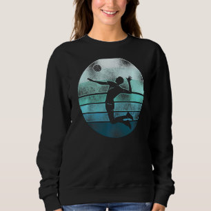 Sudadera Jugador de voleibol Equipo Retro Vintage 4