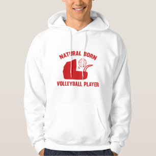 Sudadera Jugador de voleibol natural