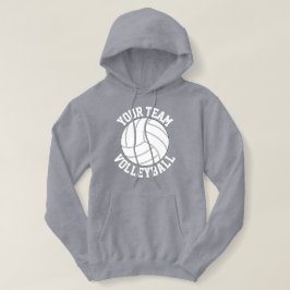 Sudadera Jugador de voleibol o entrenador Personalizado nom