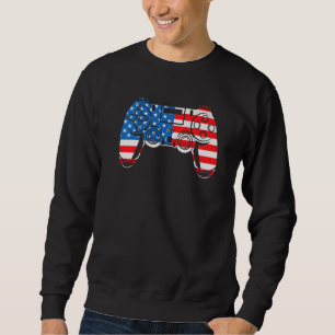 Sudadera Jugador del controlador de videojuegos de la bande