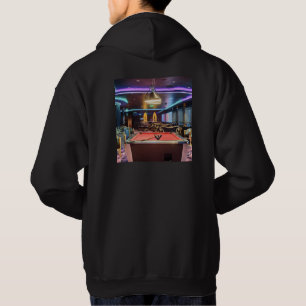 Sudadera Jugador del equipo de juego de billar con reserva