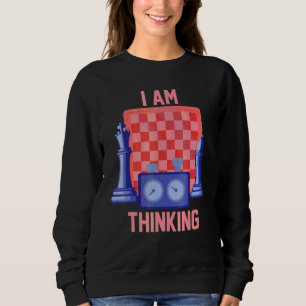 Sudadera Jugador Deporte Ajedrez Juego De Tablero Estoy