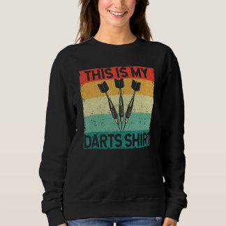 Sudadera Jugador Deportivo Dart Darter Este Es Mi Dardo