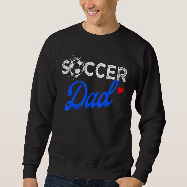 Sudadera Jugador deportivo papá padre padre padre día padre (Anverso)