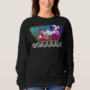 Sudadera Jugador divertido Rc Soccer Car con Cohetes Retro 
