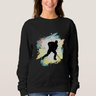 Sudadera Jugador Guay De Hockey Sobre Hielo Con Puck