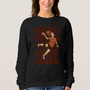 Sudadera Jugadora de balonmano Traje de balonmano Chica de 