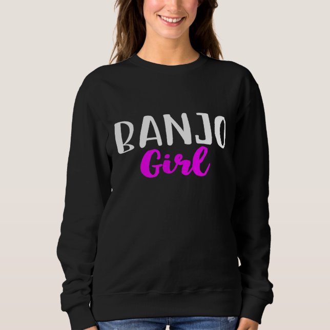 Sudadera Jugadora de Chica de Banjo (Anverso)