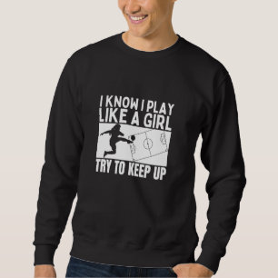 Sudadera Jugadora De Fútbol Yo Juego Como Una Chica Famosa 