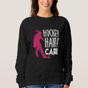 Sudadera Jugadora de Hockey sobre Césped Cabello de Hockey 