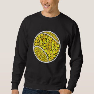 Sudadera Jugadora de Tenis de Lunares Día Internacional del