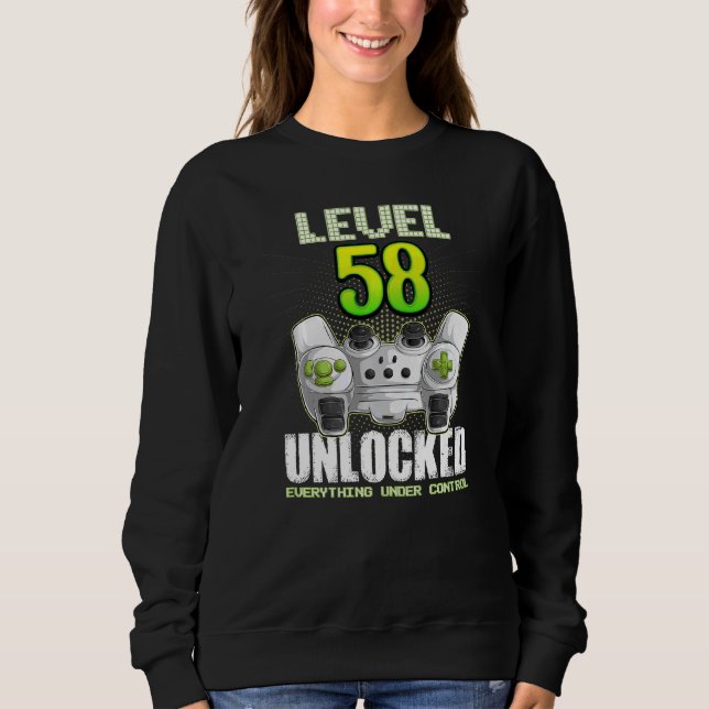 Sudadera Jugadores Chicas 58º Nacimiento 58 Desbloqueado 5 (Anverso)