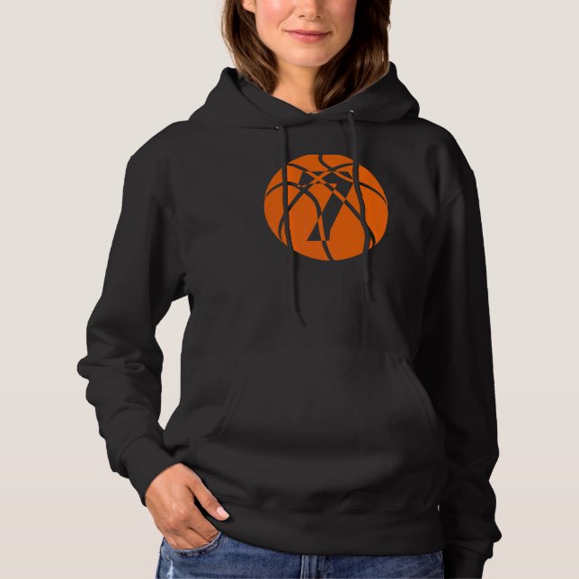 Sudadera Jugadores De Baloncesto De 7 Años De Edad Equipo H (Anverso)
