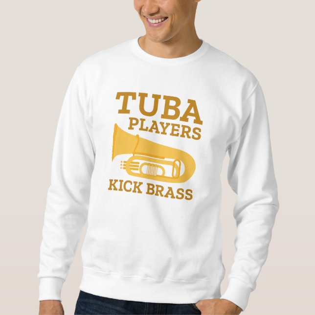 Sudadera Jugadores De Tuba Kick Brass (Anverso)