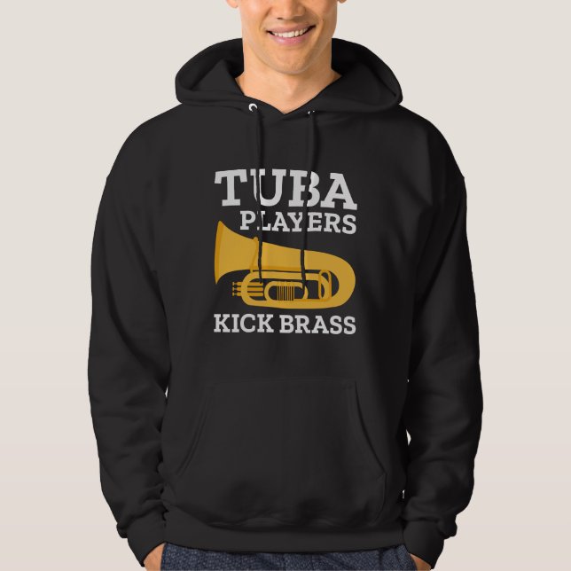 Sudadera Jugadores De Tuba Kick Brass (Anverso)
