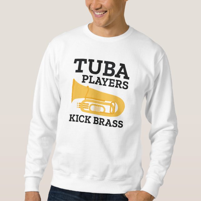 Sudadera Jugadores De Tuba Kick Brass (Anverso)