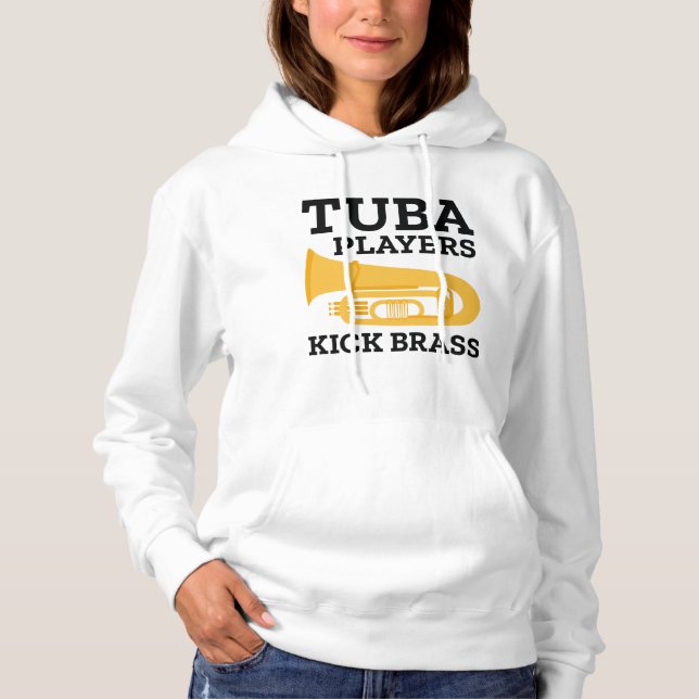 Sudadera Jugadores De Tuba Kick Brass (Anverso)