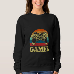 Sudadera Jugadores de videojuegos Retro Vintage para mujere