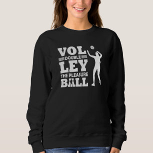 Sudadera Jugadores de voleibol Equipo de voleibol Gráfico D