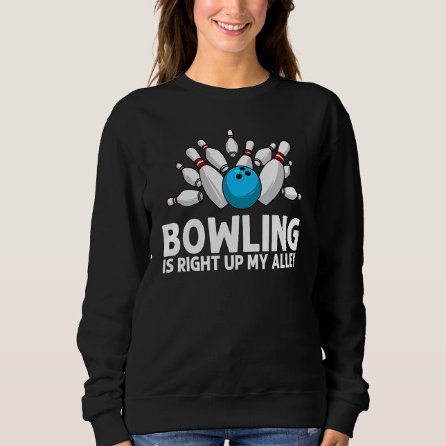 Sudadera Jugadores deportivos de Bowling para mujeres Bowle (Anverso)
