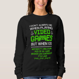Sudadera Jugando videojuegos Gamer consola de juegos
