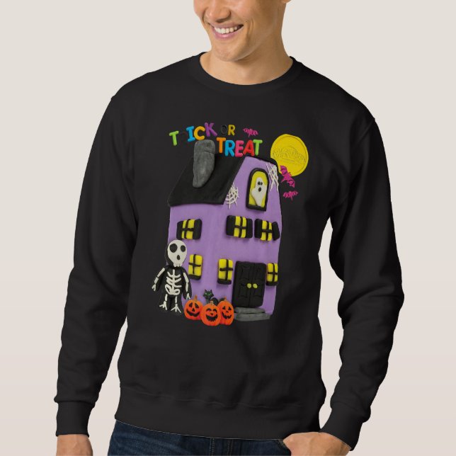 Sudadera Jugar a Doh Haunted House Trick o Trek (Anverso)