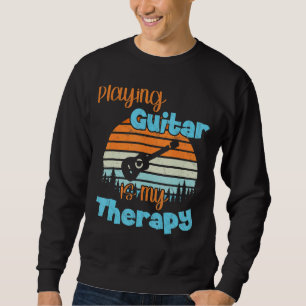 Sudadera Jugar a la guitarra es mi terapia accesorios guita