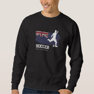 Sudadera Jugar al equipo de fútbol de la bandera de Nueva Z