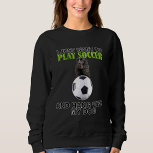 Sudadera Jugar al fútbol ahorrador W perro Cocker inglés es